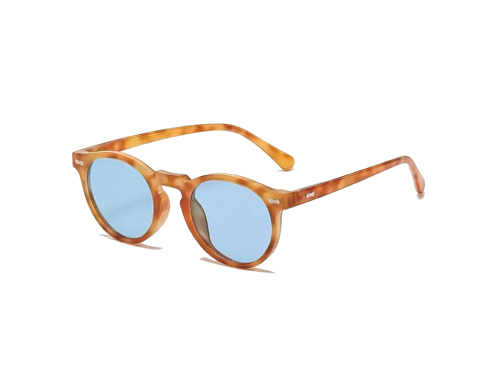 Polarized Round Fashion Glasses – Lightweight Vintage Style